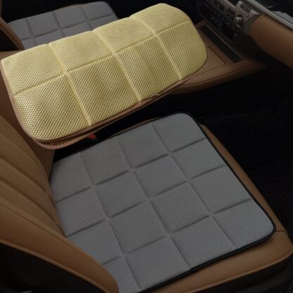 Square Shaped Bamboo Charcoal Filled Car Auto Seat Cushion Mat Cover - Image 3