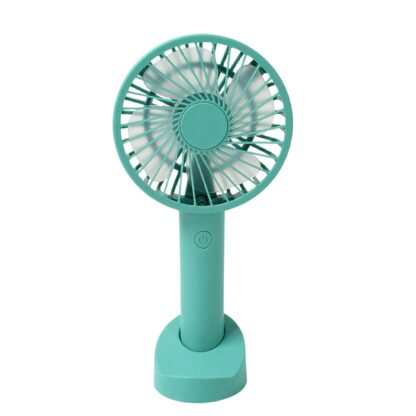 Portable Handheld Fan With 3 Speeds Battery Operated Fan Rechargeable Multi Colors As Base Phone Holder Fan (Battery Included) - Image 6