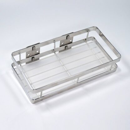 25 cm Metal Space Saving Multi-Purpose rack for Kitchen Storage Organizer Shelf Stand. - Image 3