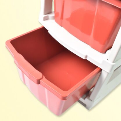 3-Layer Plastic Drawer Storage Organizer, Multi-Purpose Cabinet (1 Pc) - Image 4