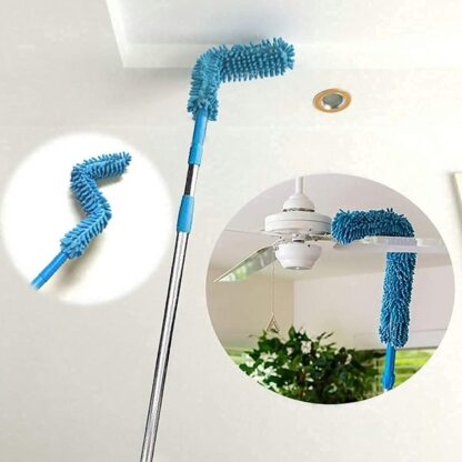 Long Handle Dust Cleaning Brush, Adjustable Microfiber dust Brush, Foldable Home appliances Ceiling Cleaner, Latest Home Improvement Products - Image 5