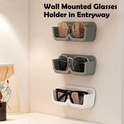 Wall Mounted Sunglasses Holder (4 Pcs Set) - Image 6