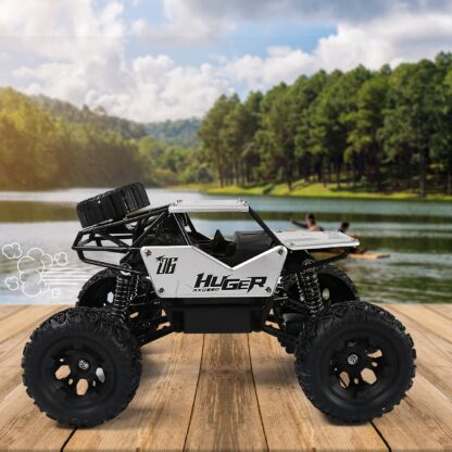 1:18 Scale Rock Crawler Monster RC Truck All Terrain Stunt Racing Car Rechargeable Indoor Outdoor Toy Car - Image 5