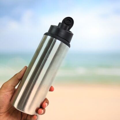 Steel Water Bottle | Sipper Bottle | Fridge Water Bottle Set of 1 (600 ML Approx) - Image 6