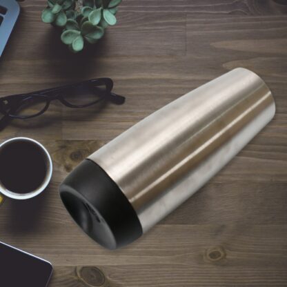 Stainless Steel Vacuum Insulated Coffee Cups Double Walled Travel Mug, Car Coffee Mug with Leak Proof Lid Reusable Thermal Cup for Hot Cold Drinks Coffee, Tea (850ML Approx) - Image 5