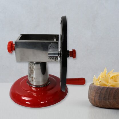 Stainless Steel Chips Maker and Vegetable Slicer for Kitchen Potato Slicer Graters and Chippers. Chips Maker is Suitable for Vegetable Cuttings. Chips Maker Consist Hard Coated Iron Wheel and Stand. - Image 5