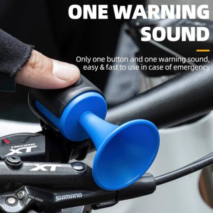 Bicycle Air Horn Loud - 120dB 1 Sound Mode Electronic Bicycle Bell,Super Electric Horn with Long Standby Button Battery Operated/IPX4 Waterproof Loud Bell for Adults - Image 5