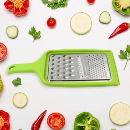 Stainless Steel Cheese Grater 3in1 Multifunctional (1 Pc / Mix Color) - Image 6