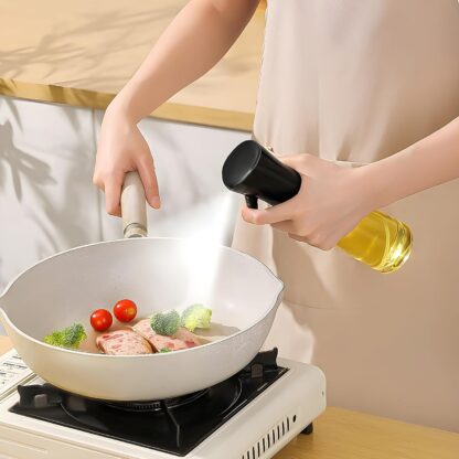 Plastic Oil Spray Bottle - Versatile Kitchen Gadgets (250 ML Approx) - Image 6