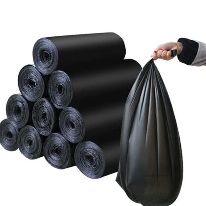 Black Garbage Bags / Dustbin Bags / Trash Bags 45x50cm (1Pc) - Image 5