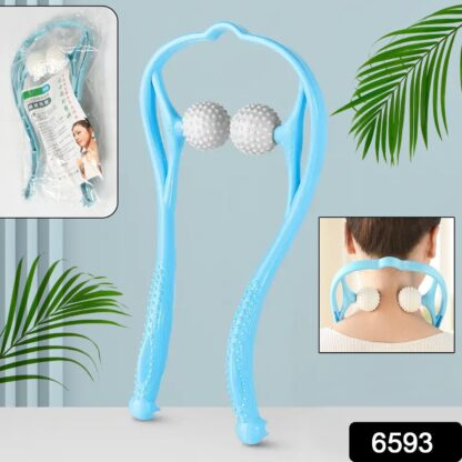 Neck Shoulder Massager, 13.5x7.08in Portable Relieving the Back for Men Relieving the Waist Women - Image 2