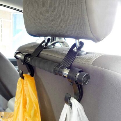 Back Seat Organizer Head Rest Luggage Bag Holder Hook Hanger Kit for Car Truck SUV - Image 6