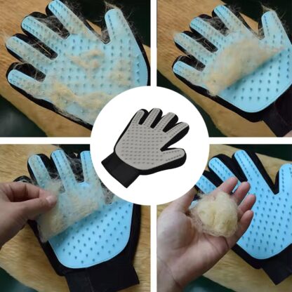 Grey  Gloves, Gloves Bathing Tool (1 Pc) - Image 6