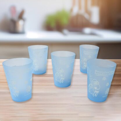 PLASTIC LIGHTWEIGHT GLASS REUSABLE DRINKING GLASS DISHWASHER SAFE BEVERAGE GLASSES FOR KITCHEN WATER GLASSES (10 Pc Set) - Image 6