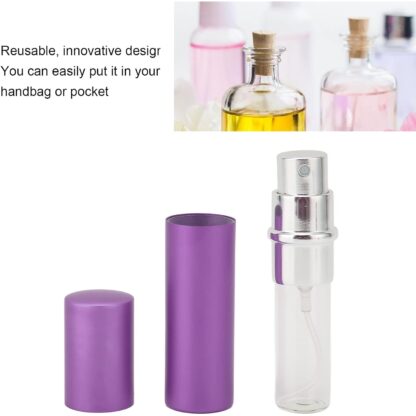 Empty Spray / Perfume Bottle Refillable Fine Mist Perfume For Sanitizer Travel Beauty Makeup Perfume filler (1 Pc) - Image 6