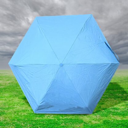 5 Fold Manual Open Umbrella With Capsule Case (1 Pc) - Image 6