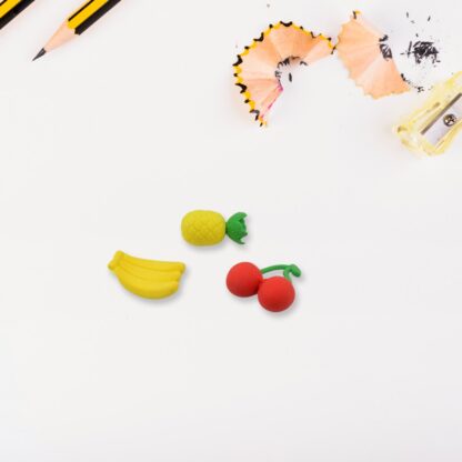 Mix Design Fancy & Stylish Colorful Erasers (1 Set / 3 Pc Set) - Image 6