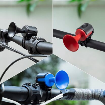 Bicycle Air Horn Loud - 120dB 1 Sound Mode Electronic Bicycle Bell,Super Electric Horn with Long Standby Button Battery Operated/IPX4 Waterproof Loud Bell for Adults - Image 6