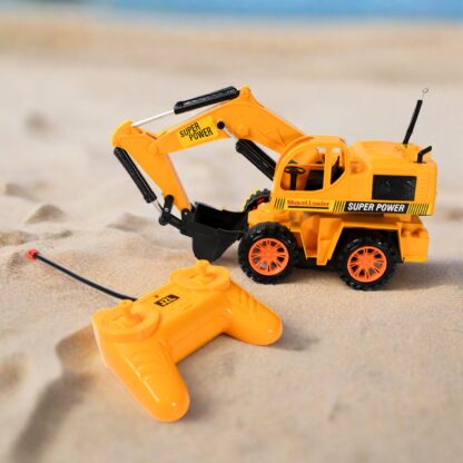 Plastic JCB Construction Toy Remote Control JCB Toys for Kids Boys, Super Power Remote Control JCB Truck Construction Toy (1 Set) - Image 6