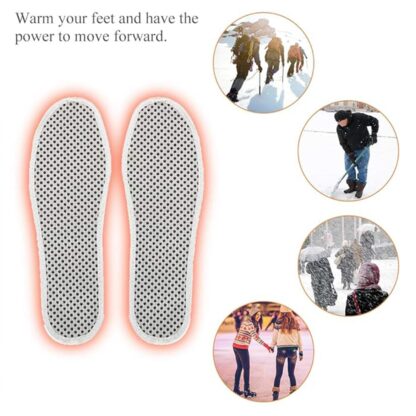 Massage Magnetic Self Heating Insole Shoe, Heating Insole for Women Men - Unisex Warm Insole - Thermal Insoles - Tourmaline Self Heating Shoe Inserts - Warm Shoe Pad (1 Pair) - Image 7