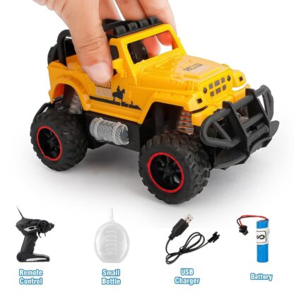 Mist Spray Race Car Toy Off Road Speed Car With Smoke (Water Sprayer Mist With Light) High Strength Climbing Power & Smoke Effect (Color May Vary), Kids - Image 5