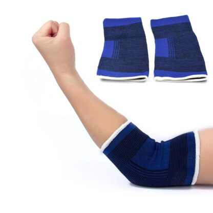 Adjustable Elbow Strap Compression Sleeves Supporter (1 Pair / With Color Box) - Image 7