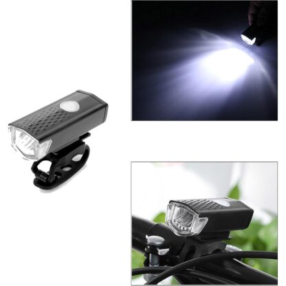 Combo of Bicycle LED USB Rechargeable Head Light and Tail Light (2 Pc Set) - Image 6