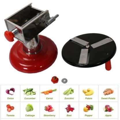 Stainless Steel Chips Maker and Vegetable Slicer for Kitchen Potato Slicer Graters and Chippers. Chips Maker is Suitable for Vegetable Cuttings. Chips Maker Consist Hard Coated Iron Wheel and Stand. - Image 6