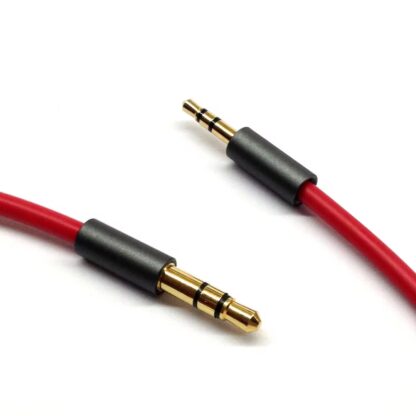 Aux Cable 3.5mm gold-plated Pin for Mobile and Tablet Home, Car (1 Pc / 1000MM) - Image 6