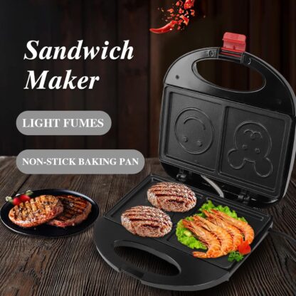 Super Jumbo XL 750-Watt Sandwich Maker