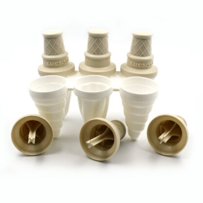 6 Pc ice candy maker Ice Cream Mold used for making ice-creams in all kinds of places including restaurants and ice-cream parlours etc. - Image 11