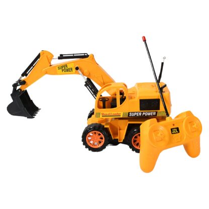 Plastic JCB Construction Toy Remote Control JCB Toys for Kids Boys, Super Power Remote Control JCB Truck Construction Toy (1 Set) - Image 4