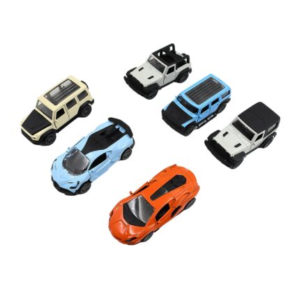 Mini Pull Back Car Widely Used By Kids (1 Pc / Mix Color / Design) - Image 5