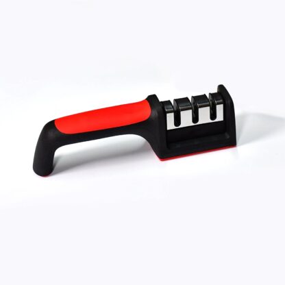 Manual Knife Sharpener 3 Stage Sharpening Tool for Ceramic Knife and Steel Knives (1 Pc) - Image 4