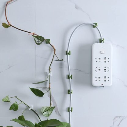 Plant Climbing Wall Fixture Clip Self-Adhesive Hook (200 Pcs Set) - Image 7