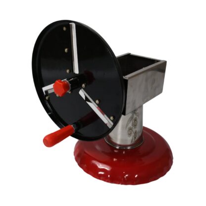 Stainless Steel Chips Maker and Vegetable Slicer for Kitchen Potato Slicer Graters and Chippers. Chips Maker is Suitable for Vegetable Cuttings. Chips Maker Consist Hard Coated Iron Wheel and Stand. - Image 4