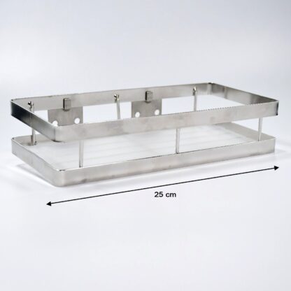 25 cm Metal Space Saving Multi-Purpose rack for Kitchen Storage Organizer Shelf Stand. - Image 6