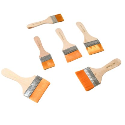 Painting Brush Nylon Pine Brush Tool Board Brush Dusting Cleaning Wall Paint Brush (6 Pc Set) - Image 4