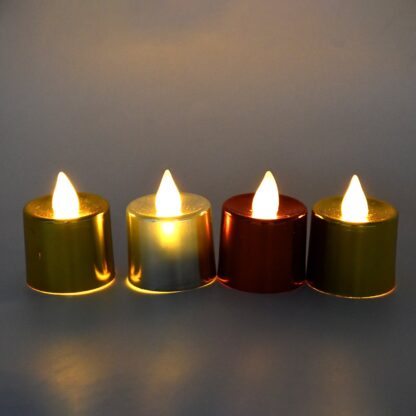 Electrical Candles Diya LED Tea Light (6 Pcs Set) - Image 8