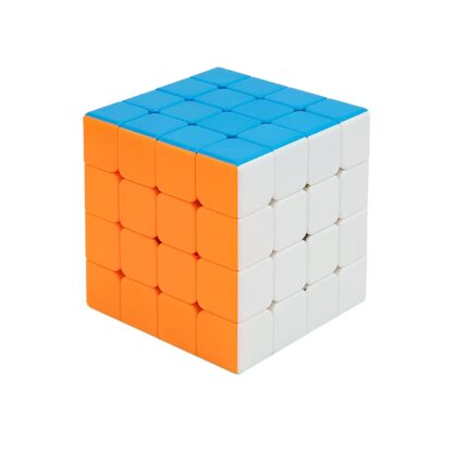 Small Puzzles Cubes 4×4×4 High Speed Sticker Less Magic Cube Game, Kids and Professionals Magic Cube Puzzle Toy, Pack of 1, 8+ Years - Image 4