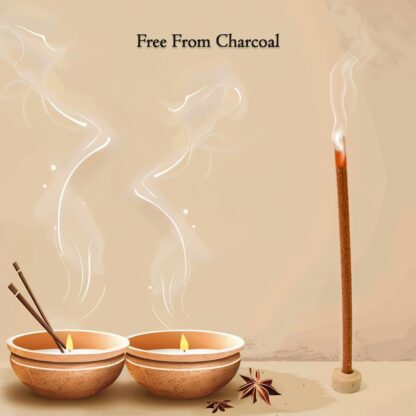 Kesar Chandan Premium Incense Sticks / Agarbatti (100 Gm / With Stand For Stick) - Image 6