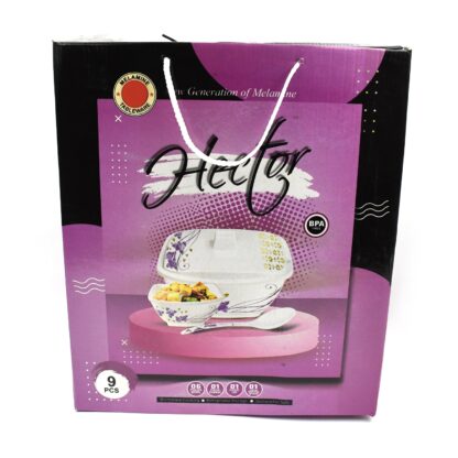 Hector High Quality Dinning Dinner / Pudding Set (9 Pcs set) - Image 6