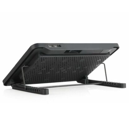 Laptop Cooler Cooling Pad with 2 Quiet Led Fans, Dual USB Ports, Portable Ultra Slim USB Powered 7 Heights Adjustable Laptop Stand for Gaming Laptop - Image 10