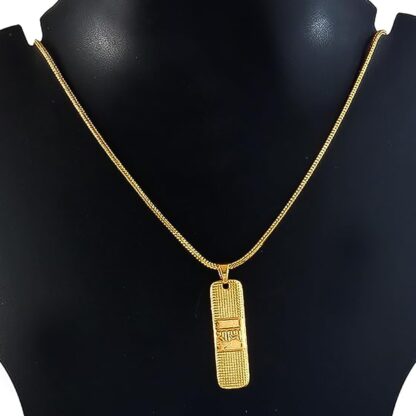 men and women gold plated chain