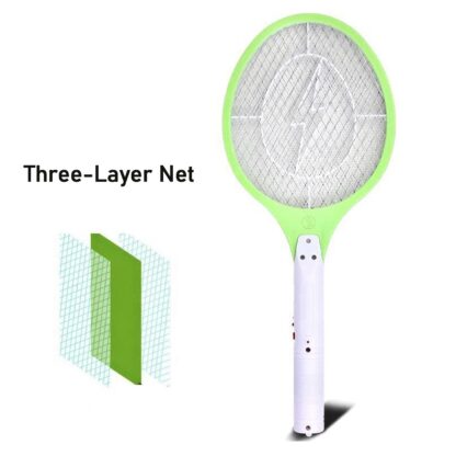 Mosquito Killer Racket Rechargeable Handheld Electric Fly Swatter Mosquito Killer Racket Bat, Electric Insect Killer (Quality Assured) (with cable) - Image 9