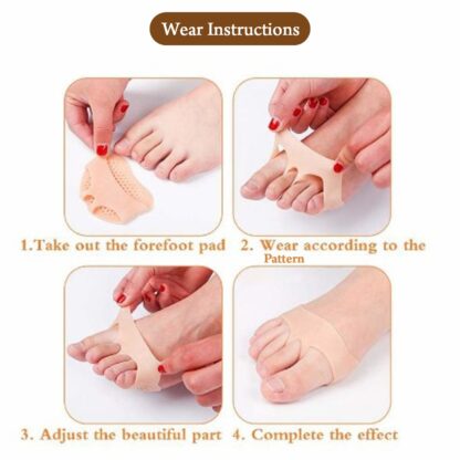 SILICONE TIPTOE PROTECTOR AND COVER USED IN PROTECTION OF TOE FOR MEN AND WOMEN - Image 7