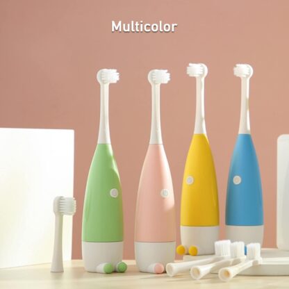 Adult Waterproof Electric Toothbrush (1 Pc / Battery Operated / Mix Colour) - Image 8