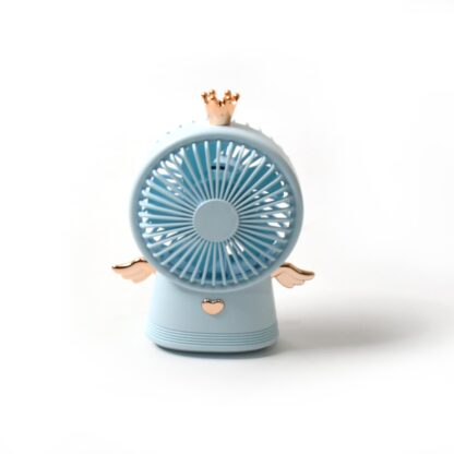 Cute Electric Mini Handheld Fan, Portable USB Rechargeable Mini Fan for Home, Office, Travel and Outdoor Use (1 Pc) - Image 4