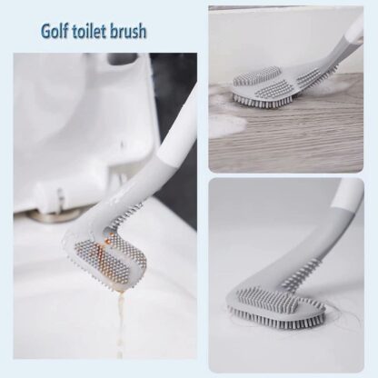 Golf Shape Toilet Cleaner Brush For Bathroom Use - Image 3