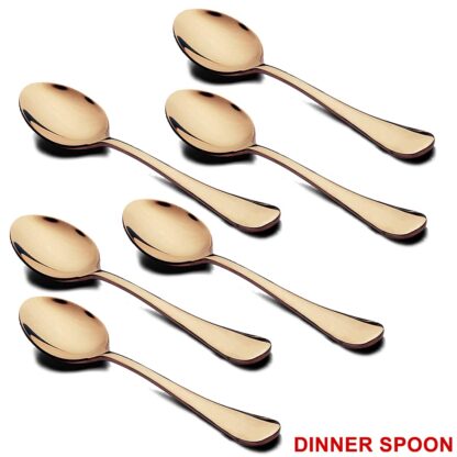 Kitchen Tableware / Flatware Sets Kitchen Forks Spoons with Gift Box (24 Pcs Set) - Image 8